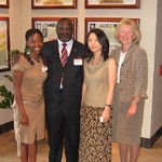 with Kenya Ambassador Ogego